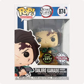 Funko POP Animation Demon Slayer Tanjiro Kamado Glow Chase Limited Edition #874